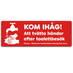 Dekaler Tvätta händerna