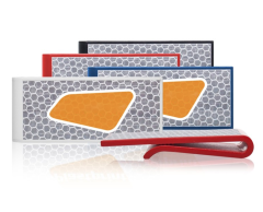 Reflexklämma med logga