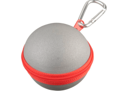 Reflex nyckelring med kula och förvaring