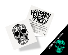 Temporära självlysande tatueringar