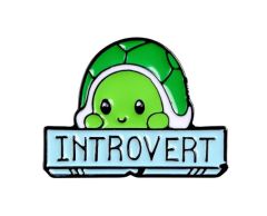 Sköldpadda introvert pin