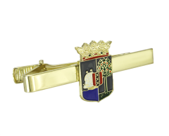Tie clips with enamel 