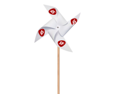 Väderkvarn för valkampanj