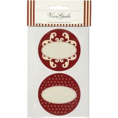 Runda klistermärken 65 mm