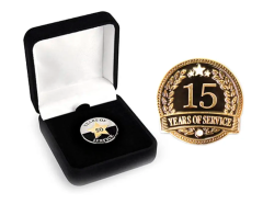 Satinlåda för pins - Stor modell 65 x 68 x 28mm