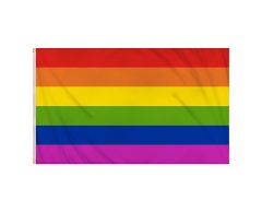Stort pride-flagga 150 x 90 cm polyester