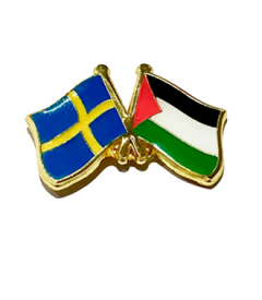Sverige palestina vänskapsnål