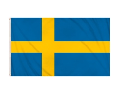 Svensk flagga 150 x 90 cm polyester