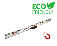 Stor magnetisk linjal för tavla, 100cm, RE-Plastic