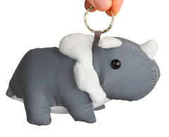 Triceratops dinosaurreflex utan logotyp