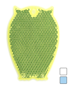 Uggla hårt reflexhänge med logotyp