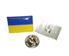 ukraine flag pin