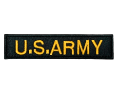 U.S Army militäruniform strykmärke