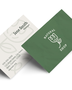 Visitkort med logotyp - Standard