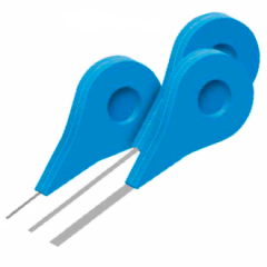 whiteboard tape transparent grå 4mm